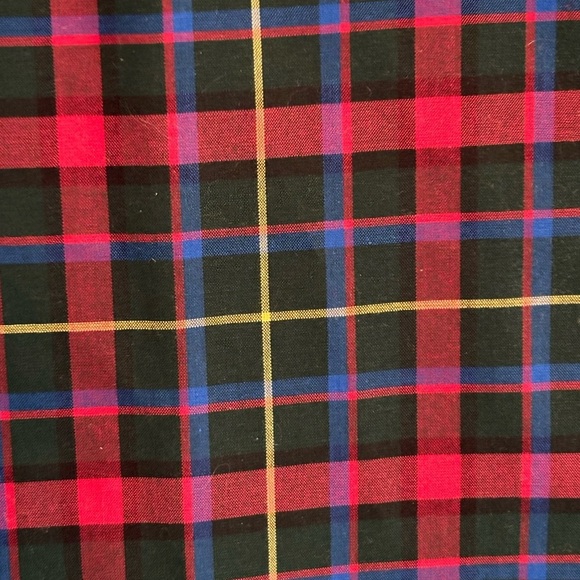 Wrinkle free plaid cotton LL Bean button shirt - Picture 2 of 3